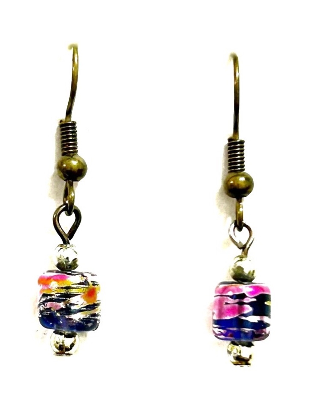 Petite Multicolor Drop Earrings